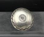 UNMATCHED Vintage Handmade Southwestern Sterling Silver Dome Stud Earring