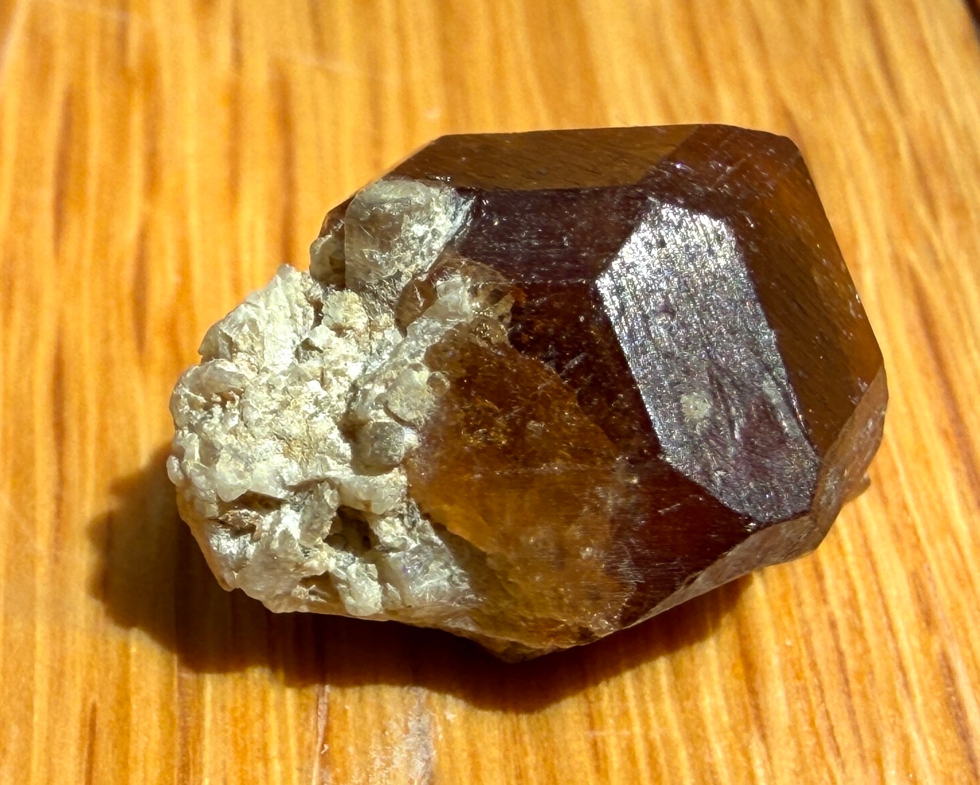 Spessartine Garnet Crystal Mineral Specimen - Pakistan