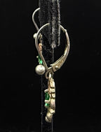 Coleman Co. - Vintage Black Hills Gold Sterling Silver Dangle Earrings