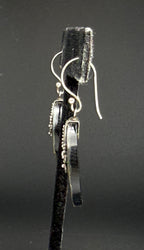 Suarti - Vintage Abalone Shell Sterling Silver Dangle Earrings
