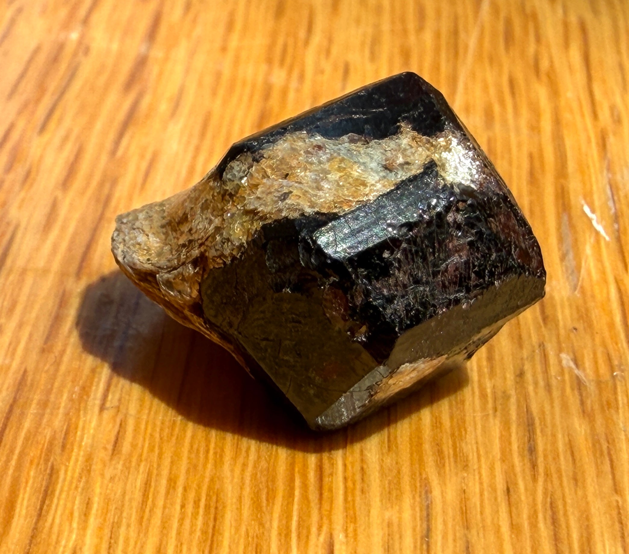 Almandine Garnet Crystal with Mica - Afghanistan