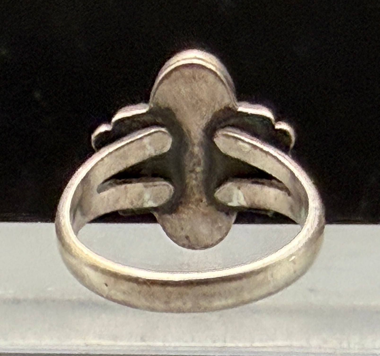 Bell Trading Post - Vintage Sterling Silver with Turquoise Ring - Size 5.75