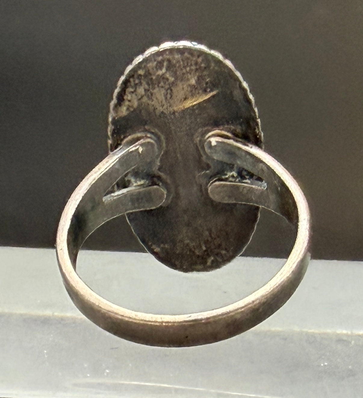 Bell Trading Post - Vintage Sterling Silver with Turquoise Ring - Size 7