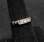 Ross-Simons - Vintage Sterling Silver CZ and Enamel Ring - Size 6