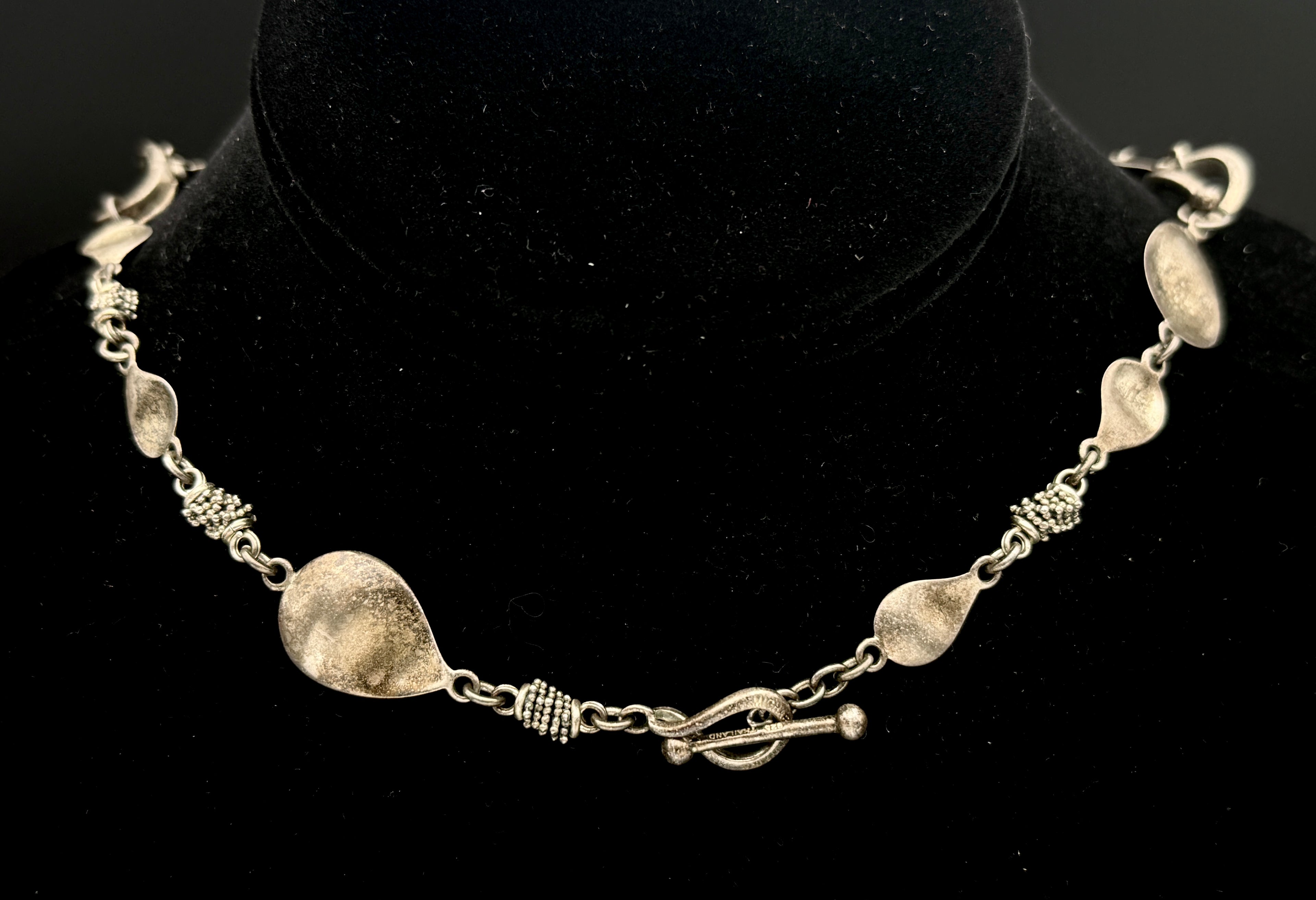 Michael Dawkins - Vintage Sterling Silver Chain Link Necklace - 20"