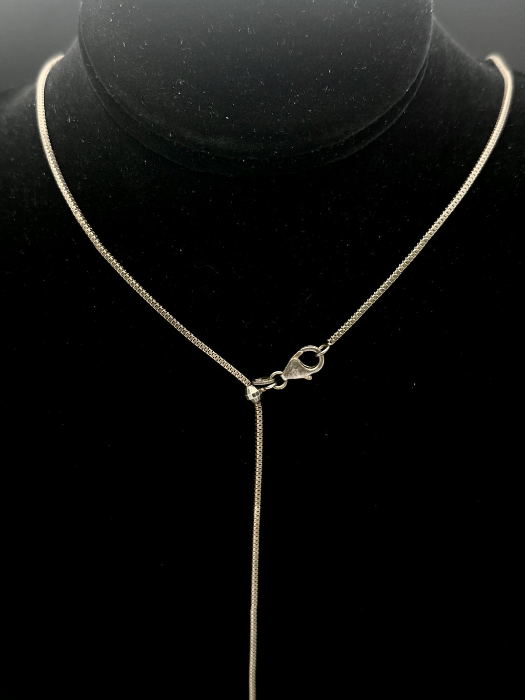 Milor - Vintage 950 Silver Italian Unique Link Chain Adjustable Size Necklace