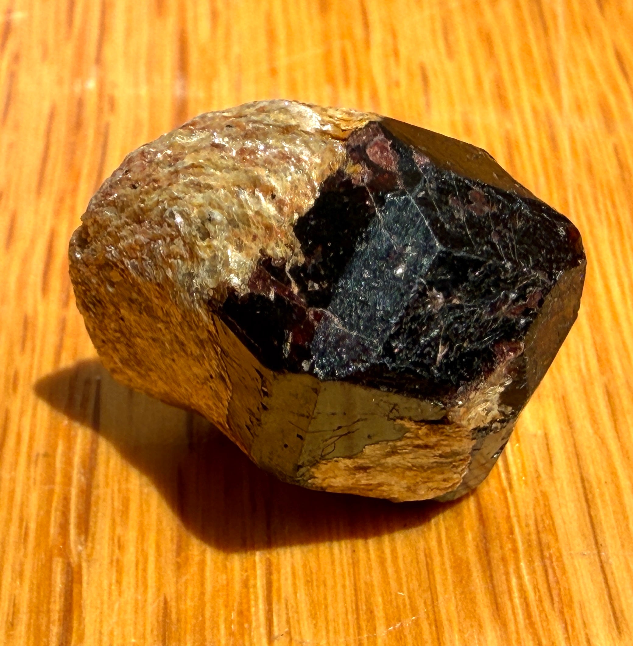 Almandine Garnet Crystal with Mica - Afghanistan