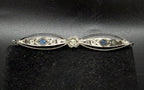 Foster & Bros. - Vintage Edwardian Sterling Silver Bar Pin