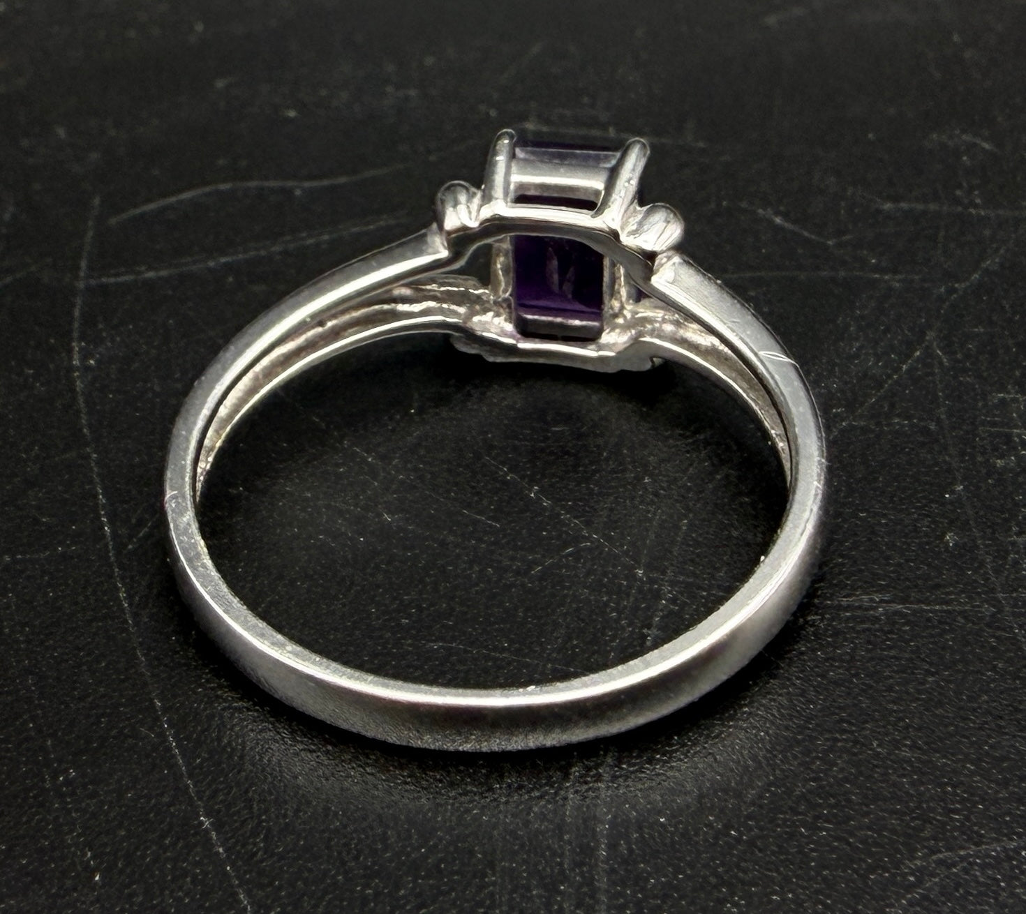 Ross-Simons - Vintage Sterling Silver Amethyst Ring - Size 8