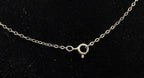 Vintage Sterling Silver Horse Pendant Chain Necklace - 18"
