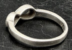 Vintage Sterling Silver Infinity Symbol Friends Band - Size 6.75