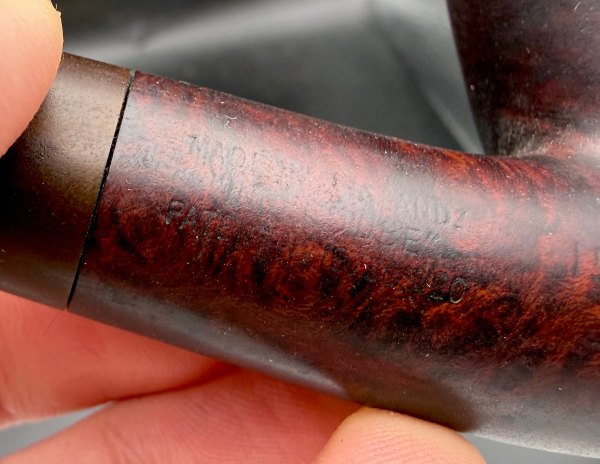 RARE 1927 Patent Dunhill Bruyere Estate Pipe Shape 151 Inner Tube Pat 197365/20