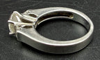 Vintage Sterling Silver Cubic Zirconia Ring - Size 6