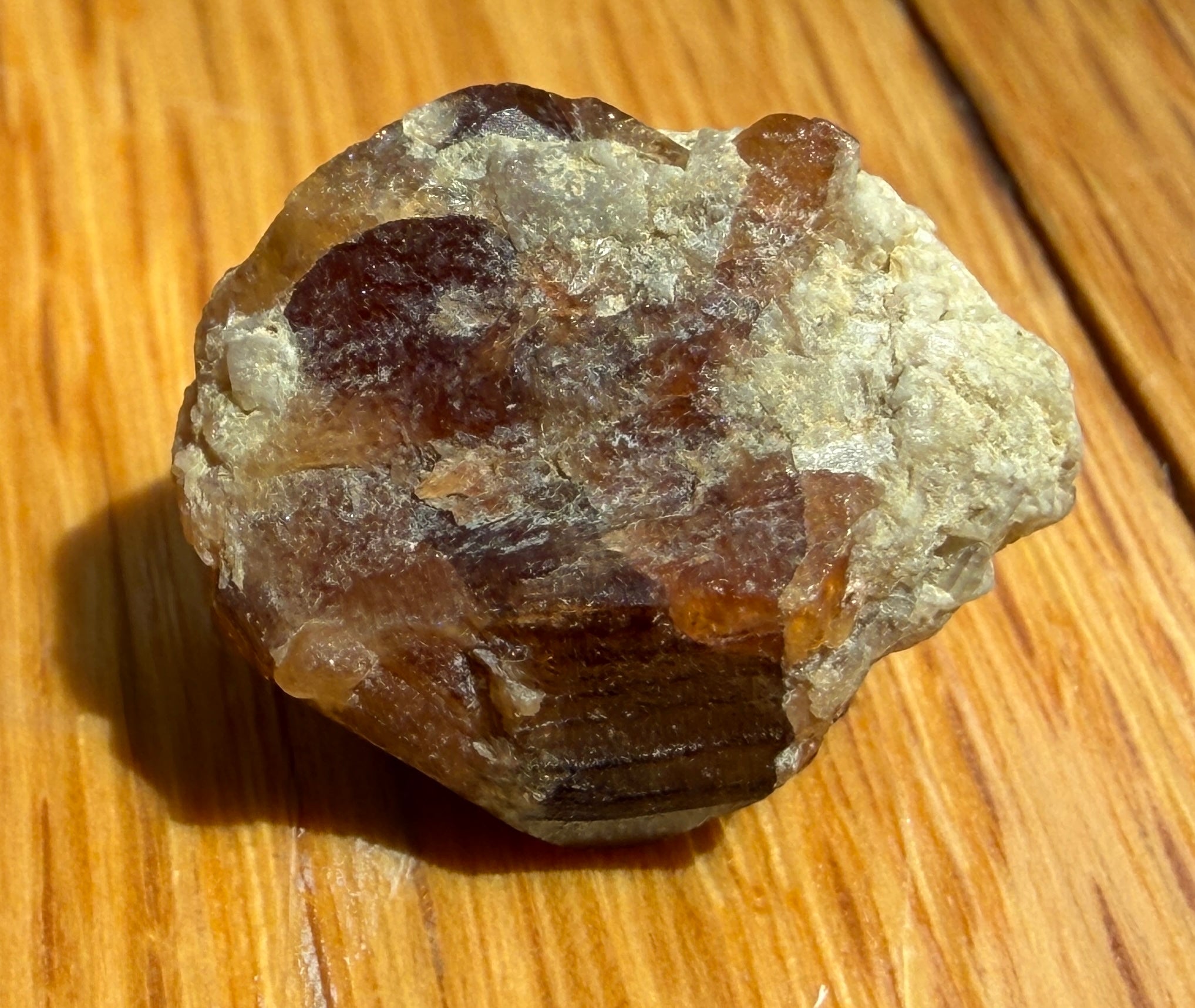 Spessartine Garnet Crystal Mineral Specimen - Pakistan