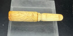 Antique Carved Ivory Cigarette Holder with Leather Case