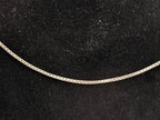 Vintage Sterling Silver Box Link Chan Necklace - 16.25"