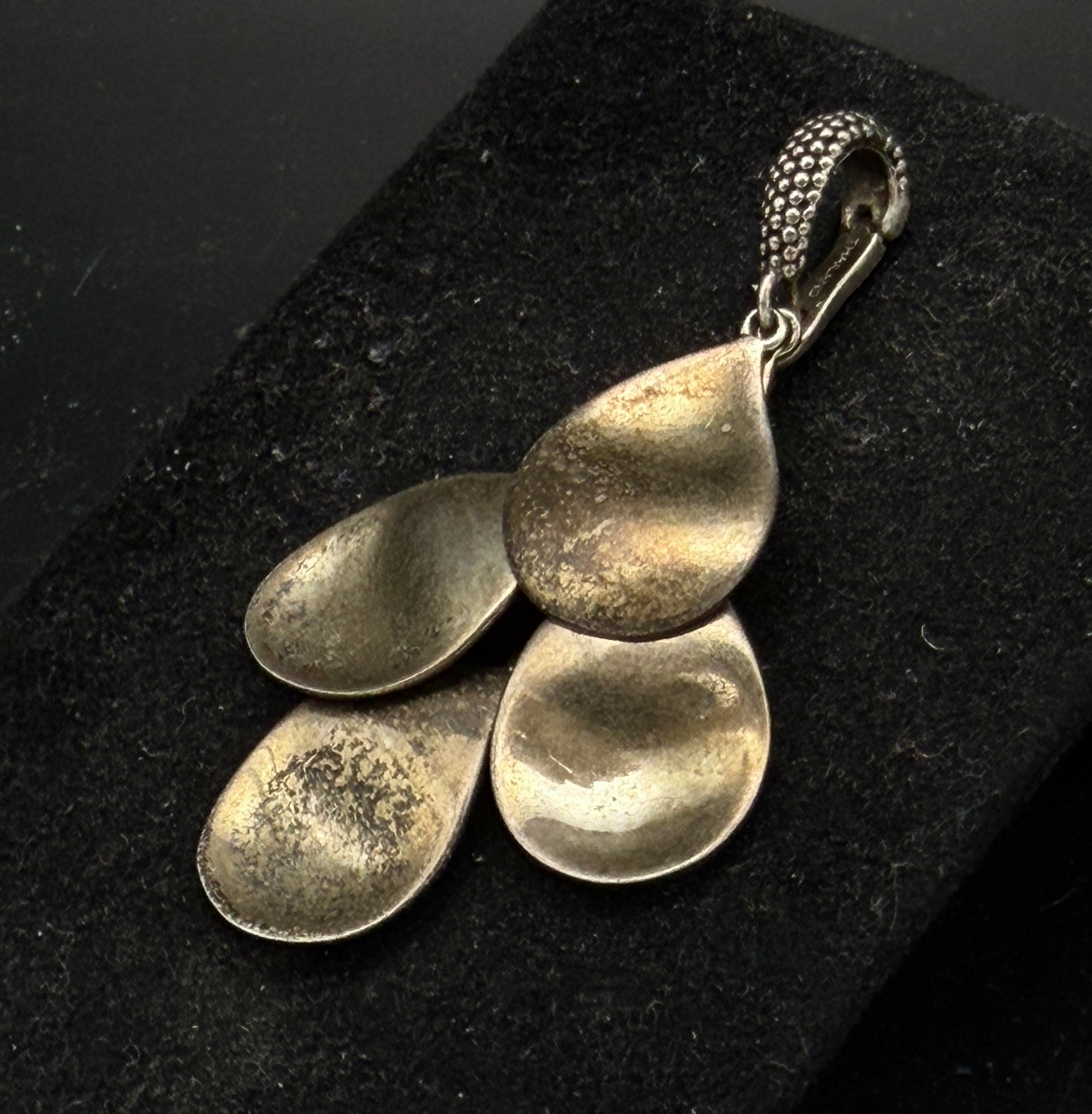 Michael Dawkins - Vintage Sterling Silver Dangles Pendant
