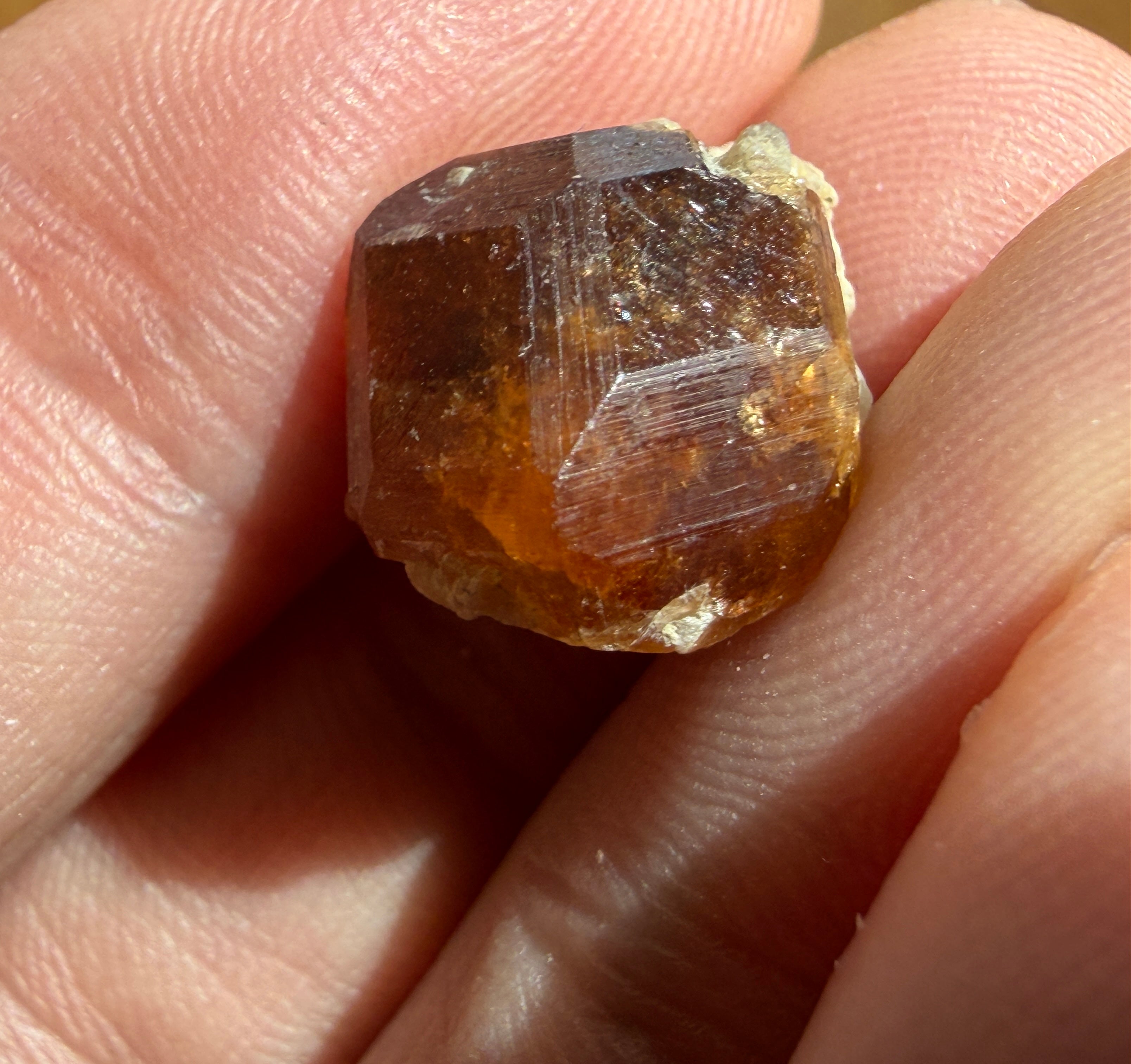 Spessartine Garnet Crystal Mineral Specimen - Pakistan