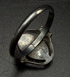 Vintage Sterling Silver Virgin Mary Ring - Size 6