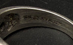 Wheeler Mfg - Vintage Black Hills Gold Style Sterling Silver Band - Size 7