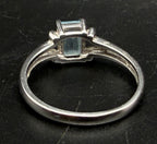 Ross-Simons - Vintage Sterling Silver Blue Topaz Ring - Size 8