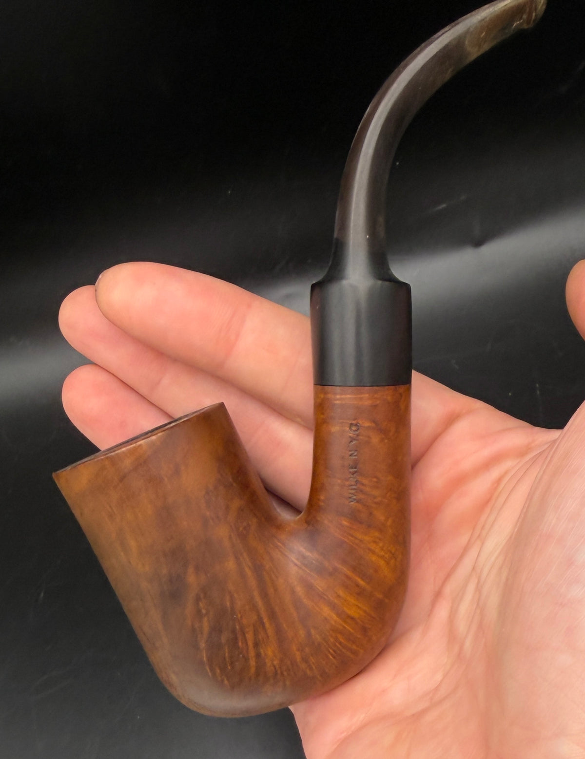 Rare Vintage Wilke NYC Oom Paul Estate Pipe - Single Collector Estate Find
