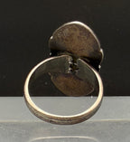 Bell Trading Post - Vintage Sterling Silver with Green Turquoise Ring - Size 7