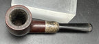 BBB- Antique 1903 Own Make Wood Smoking Pipe with Sterling Silver Band