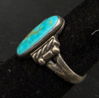 Bell Trading Post - Vintage Sterling Silver with Turquoise Ring - Size 5.75