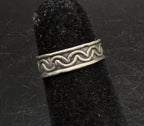Vintage Handmade Sterling Silver Adjustable Size Toe Ring
