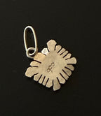 Vintage Handmade Silver Aztec Mask Charm/Pendant