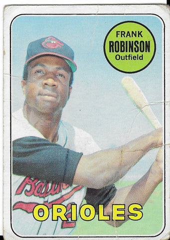 Frank Robinson - 1969 Topps #250 Baseball Card