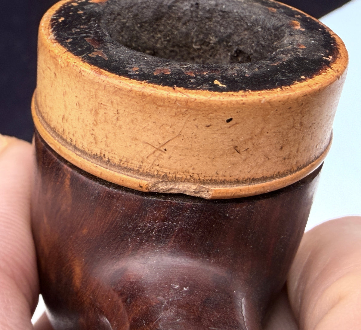 Rare REX N.Y.C. / DR REICHERT Meerschaum-Lined Briar Estate Pipe | Barclay-Rex NYC