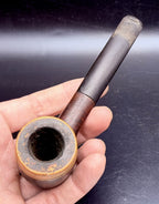 Rare REX N.Y.C. / DR REICHERT Meerschaum-Lined Briar Estate Pipe | Barclay-Rex NYC