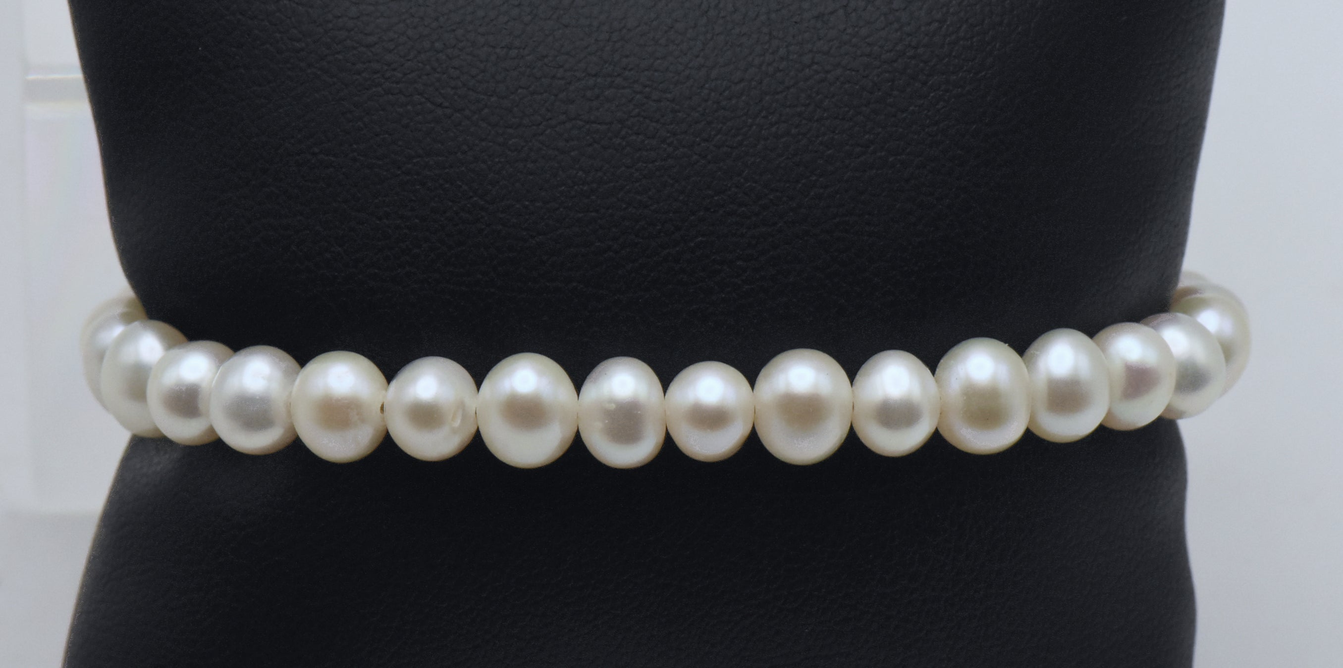 Cultured Pearls Sterling Silver "Mother" Charm Bracelet