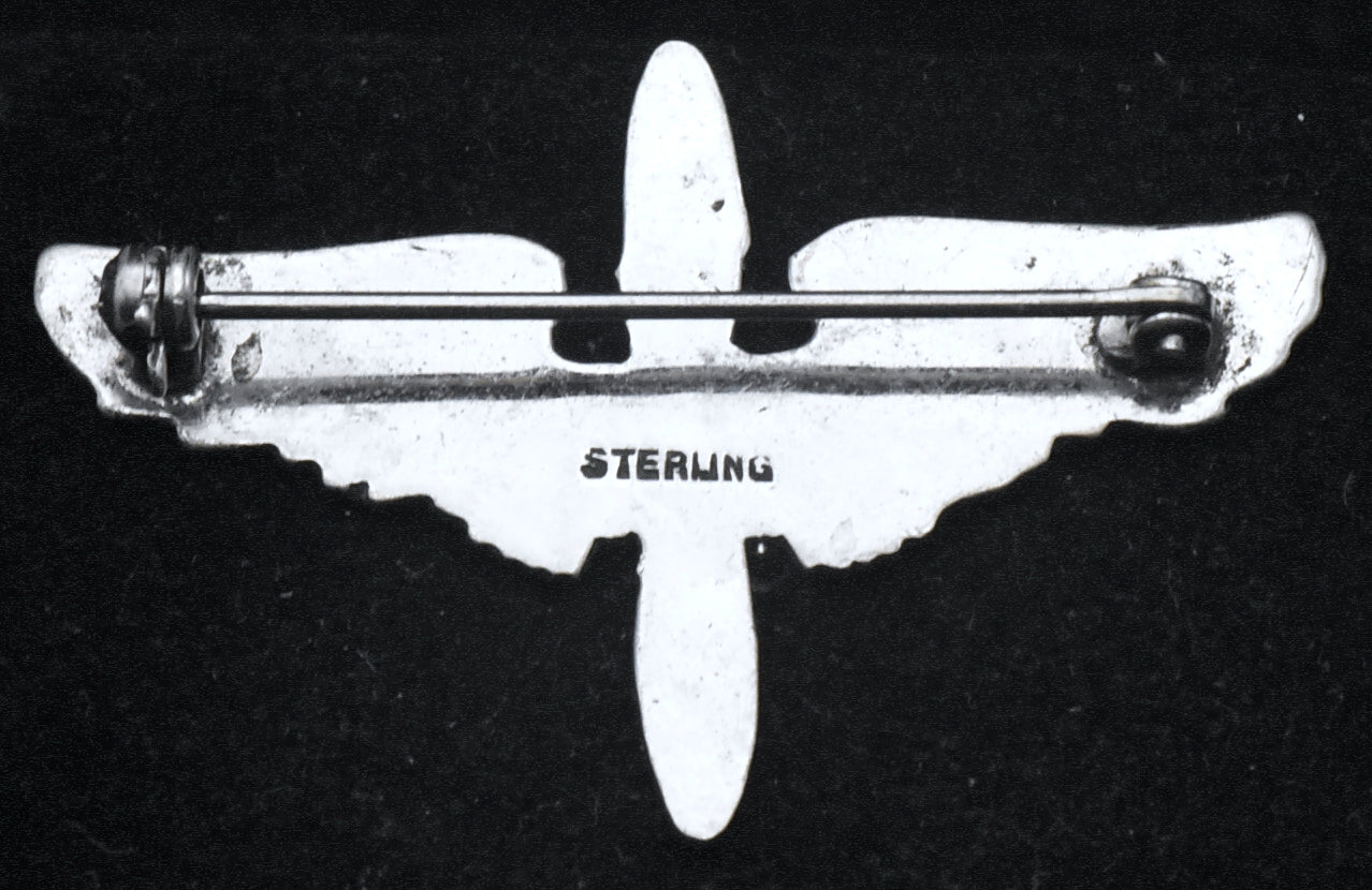 Sterling Silver US Army Air Corps Pin