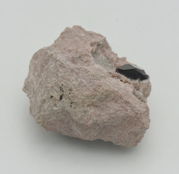 Almandine Garnet with Quartz Druze in Matrix - Nevada, USA