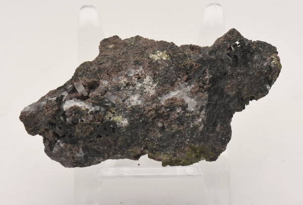 Andradite and Ferropargasite Mineral Specimen - Spain