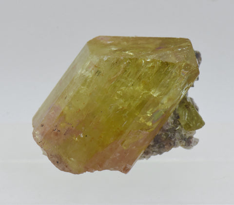 Stunning Yellow Fluorapatite Crystal Mineral Specimen - Mexico