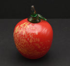 Vintage Handmade Art Glass Apple