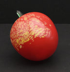 Vintage Handmade Art Glass Apple