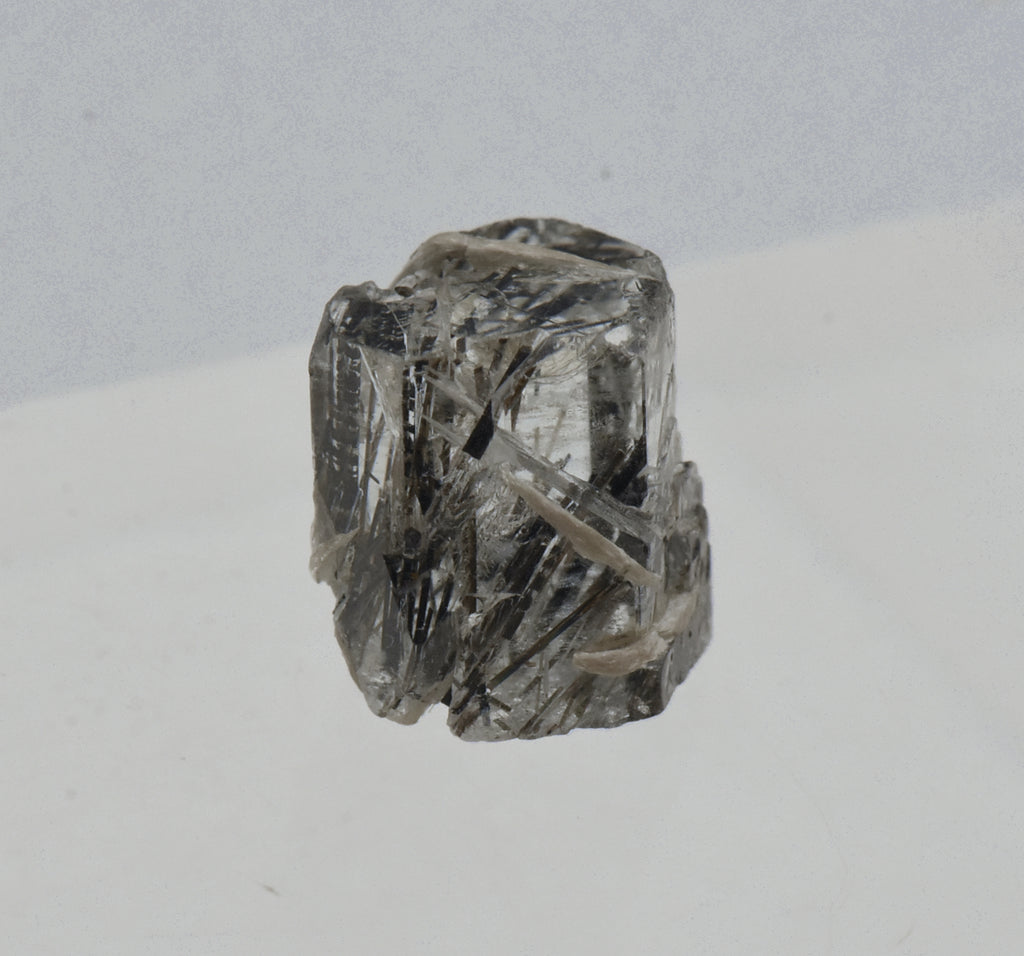 Beryl Crystal with Tourmaline and Mica Inclusions - Pakistan