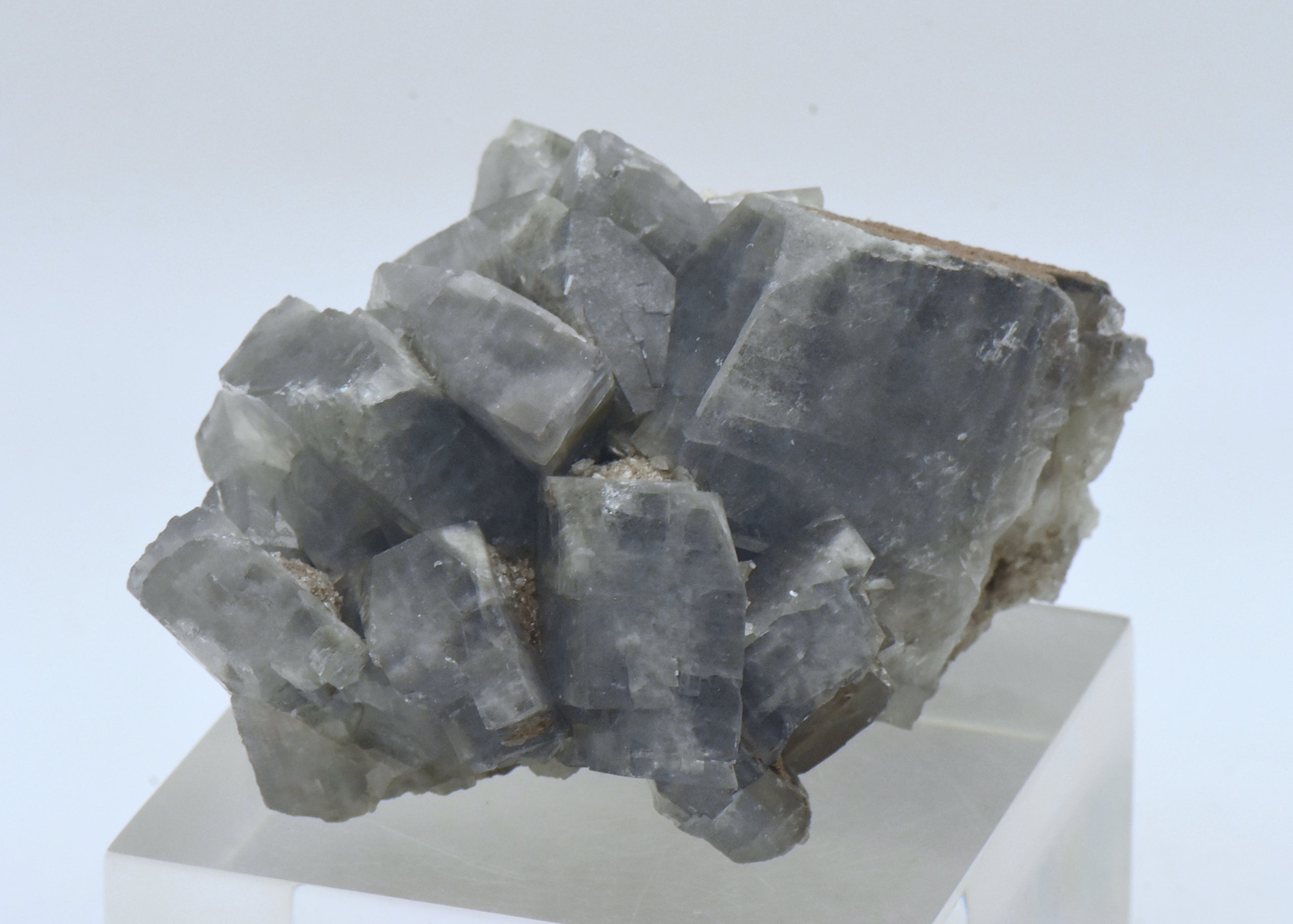 Barite Terminated Crystal Cluster Mineral Specimen - Canada