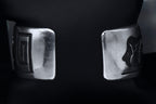 Vintage Sterling Silver Native American Bear Cuff Bracelet