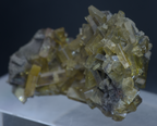 Yellow Barite Crystal Cluster Mineral Specimen  - Arizona