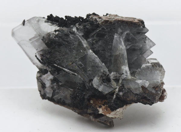 Barite Bladed Crystal Cluster Mineral Specimen - Georgia, USA