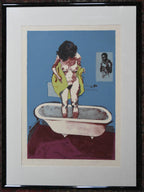 John Hardy - "Bath" Signed Limited Edition Original Print #20/275