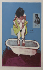 John Hardy - "Bath" Signed Limited Edition Original Print #20/275