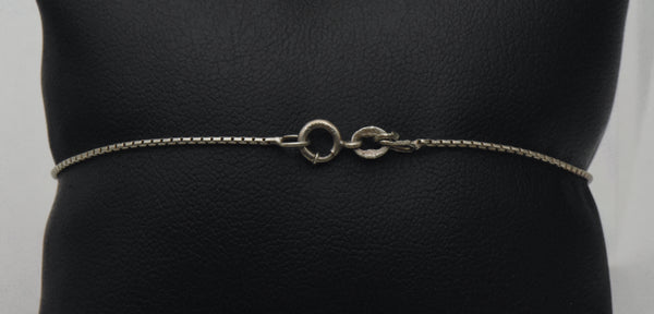Vintage Italian Sterling Silver Link Bracelet