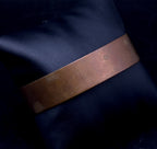 Vintage Set of a Copper and a Brass Cuff Bracelet